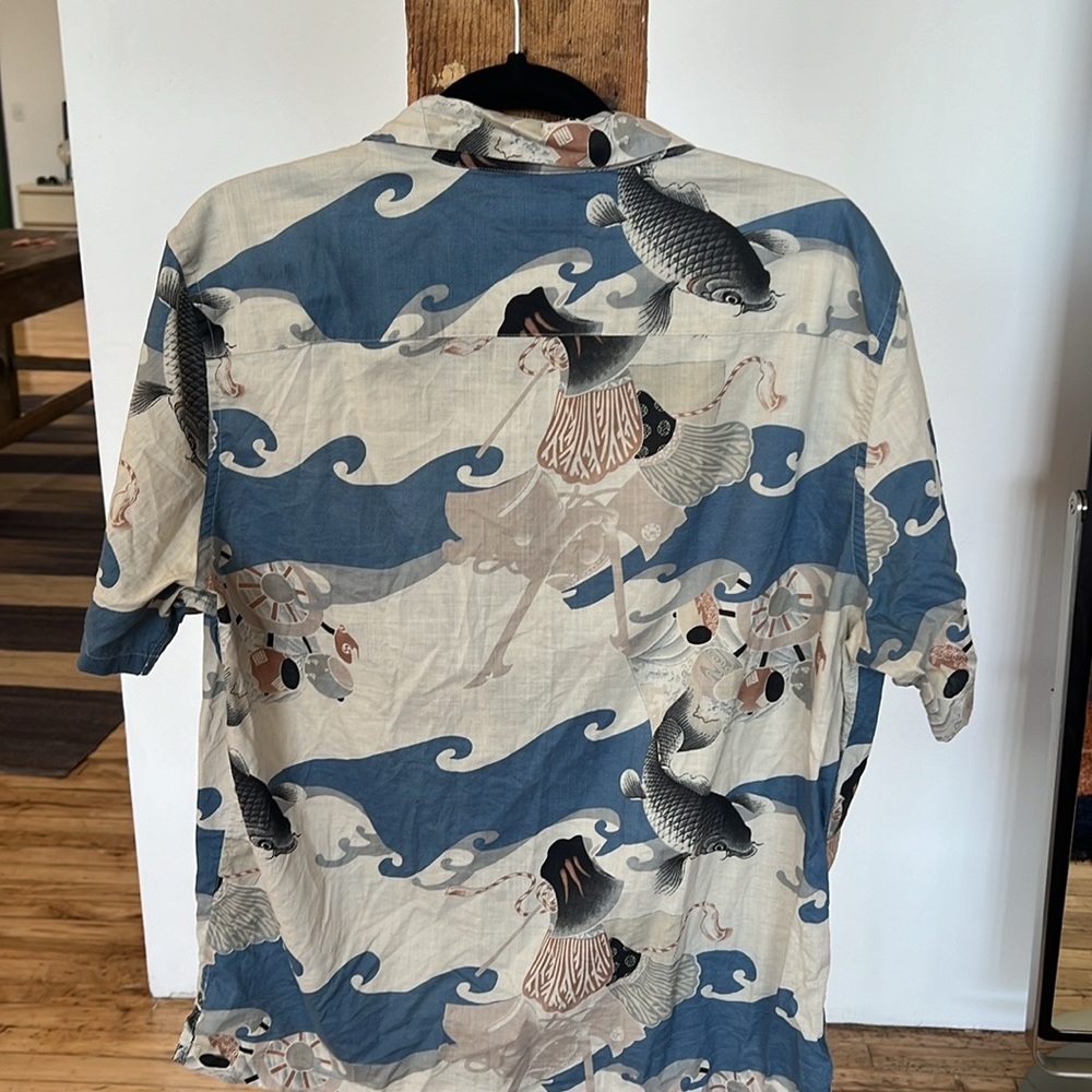 COPY - All saints koi button up